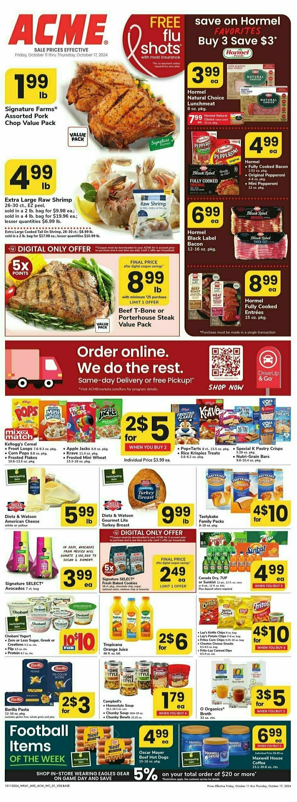 ACME Markets Weekly Ad from October 11