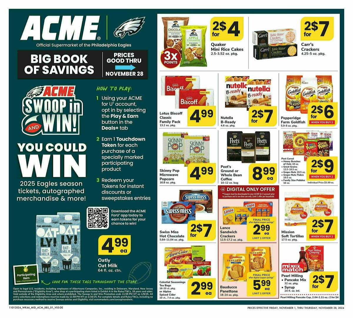 ACME Markets Weekly Ad from November 1