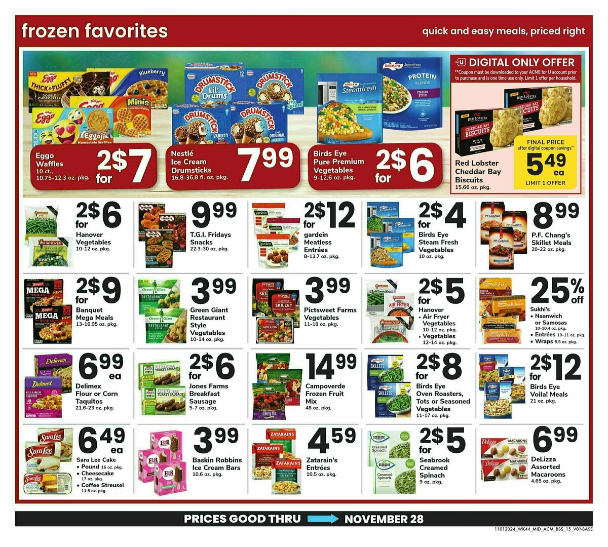 ACME Markets Weekly Ad from November 1