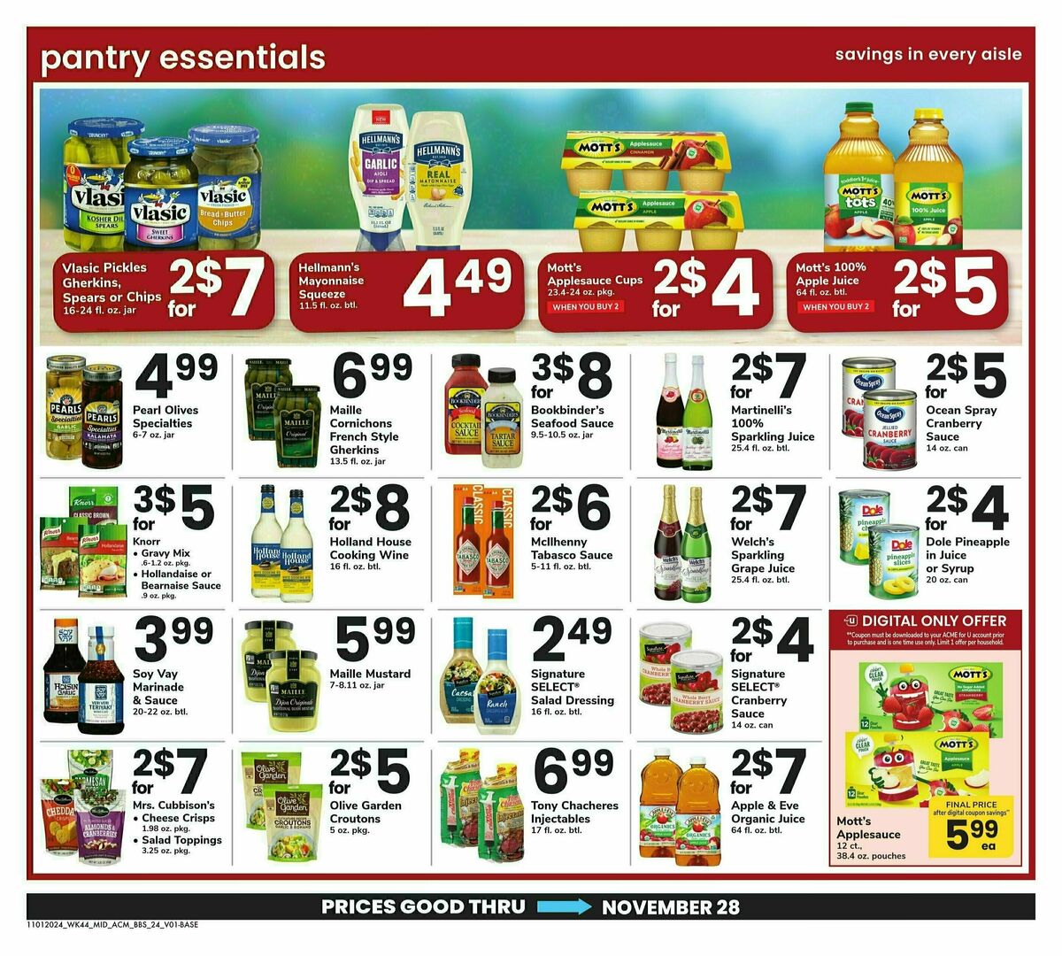 ACME Markets Weekly Ad from November 1