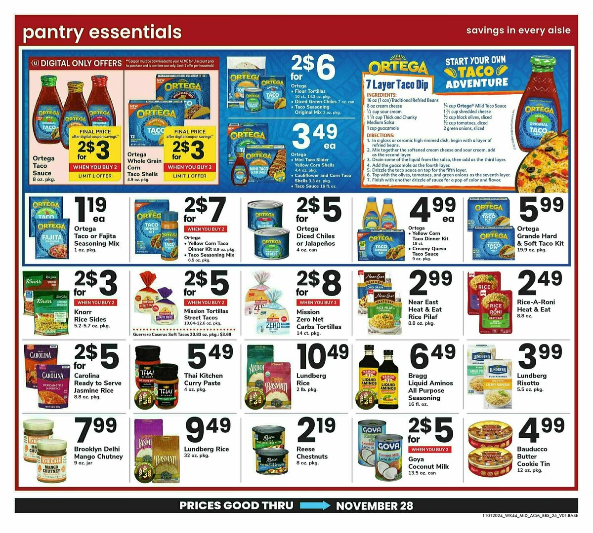 ACME Markets Weekly Ad from November 1