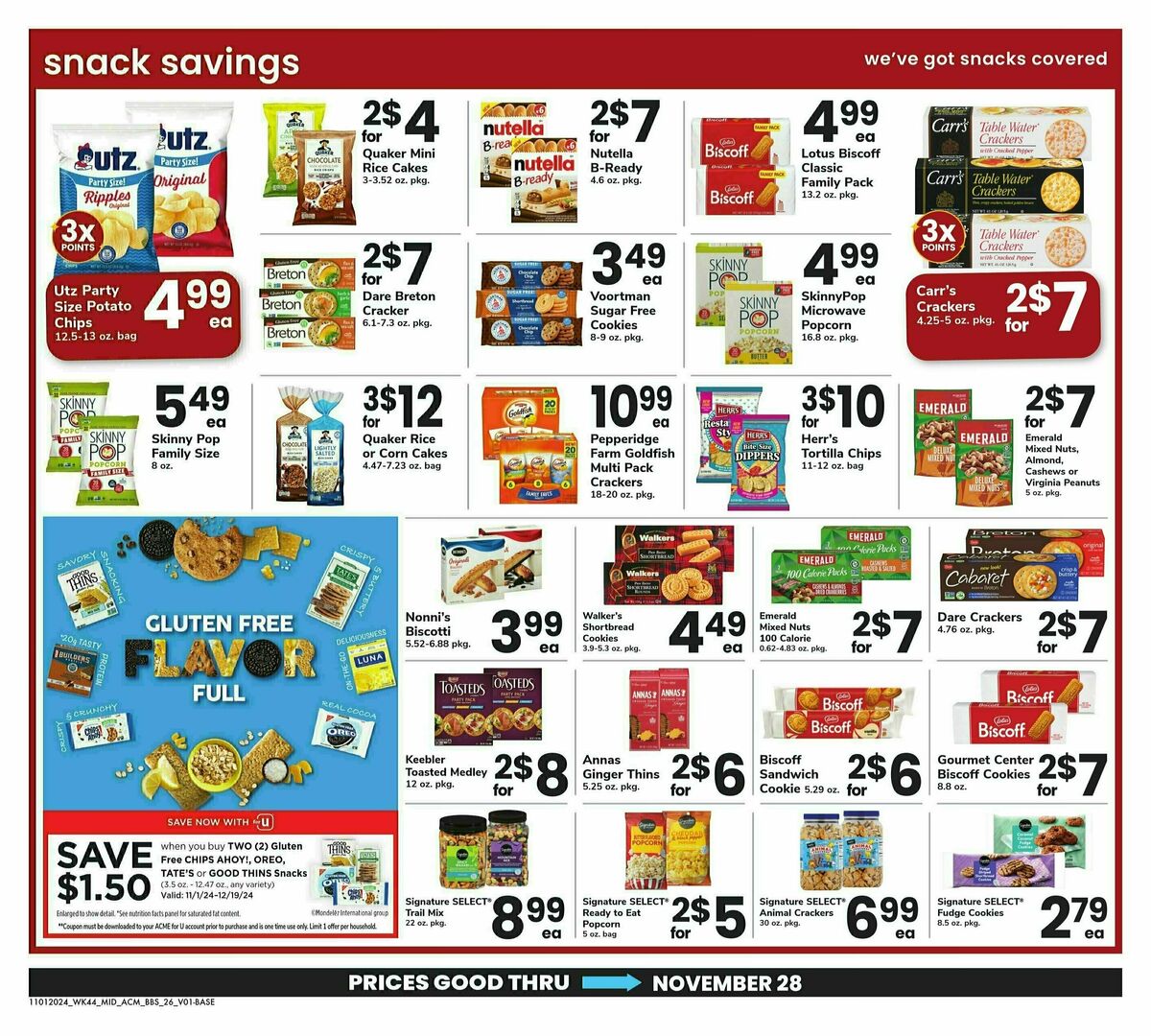 ACME Markets Weekly Ad from November 1