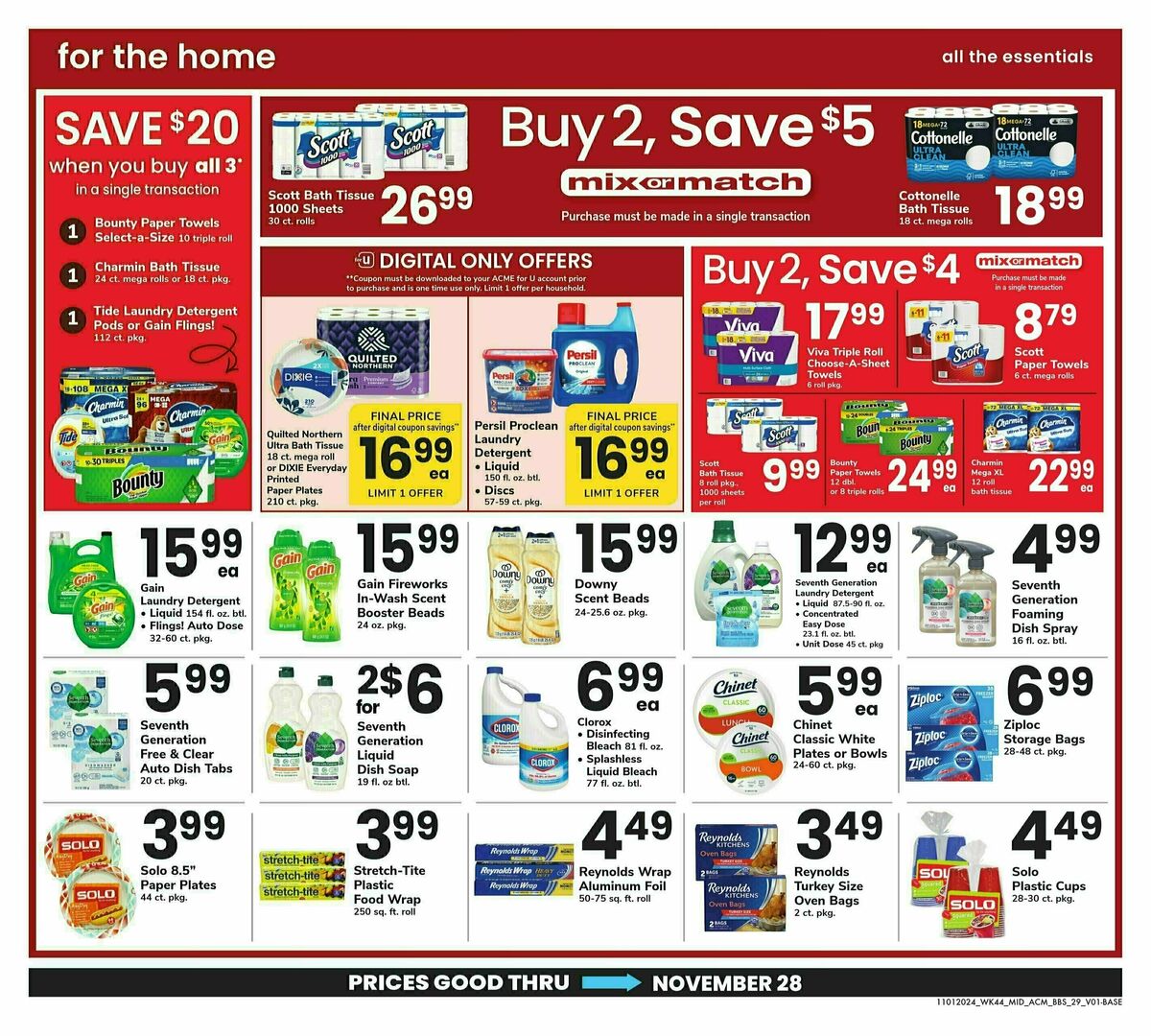 ACME Markets Weekly Ad from November 1