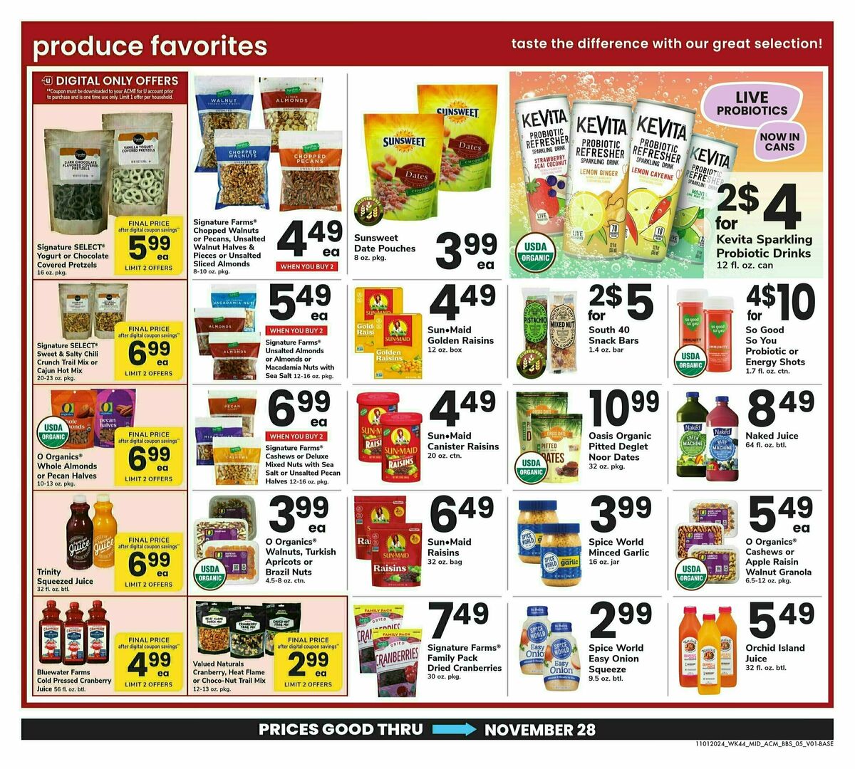 ACME Markets Weekly Ad from November 1