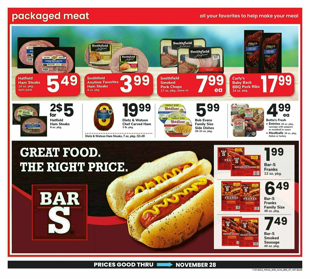 ACME Markets Weekly Ad from November 1