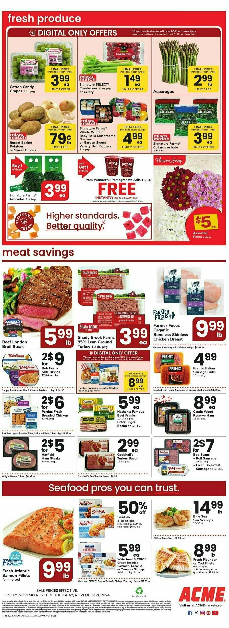 ACME Markets Weekly Ad from November 15