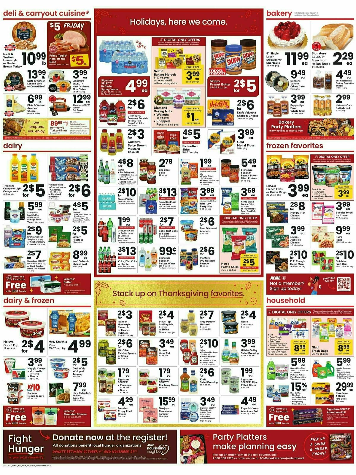 ACME Markets Weekly Ad from November 22