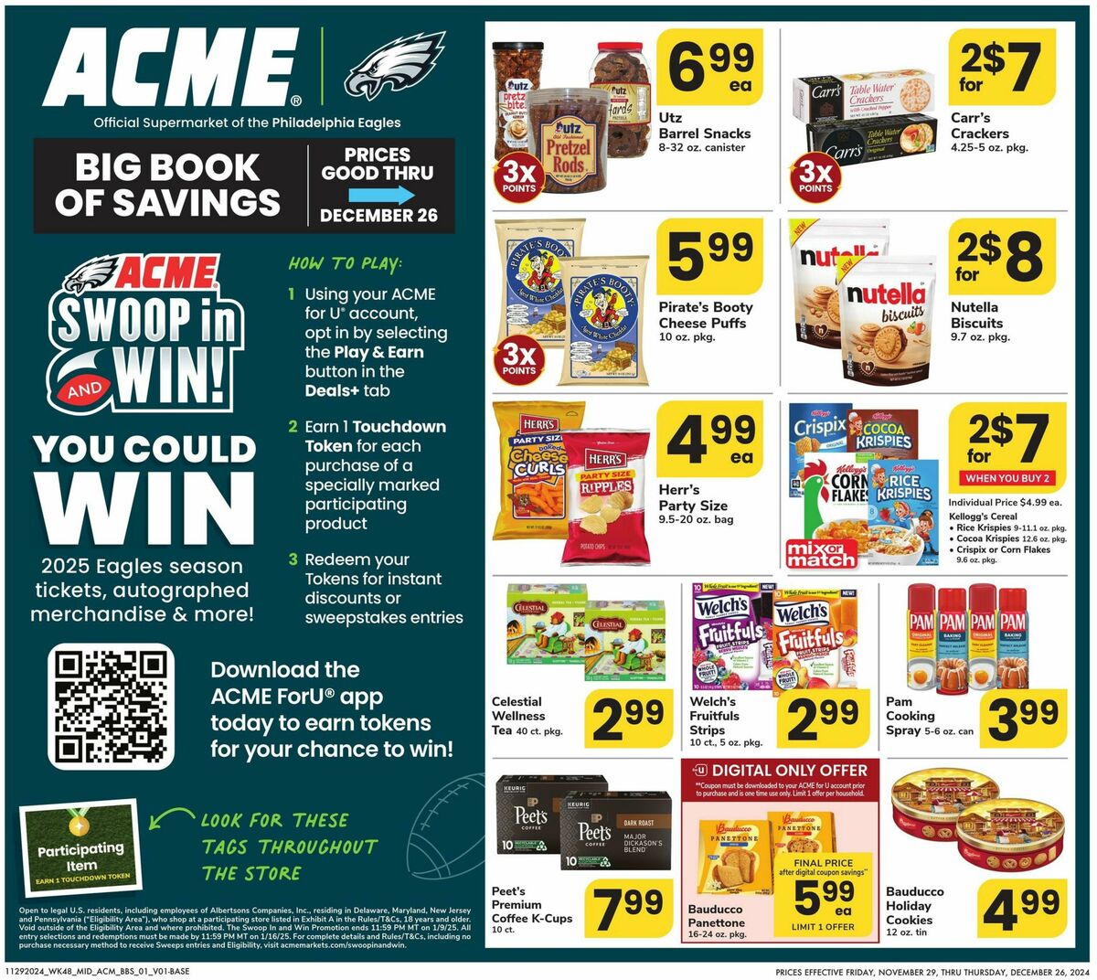 ACME Markets Big Book Savings Weekly Ad from November 29