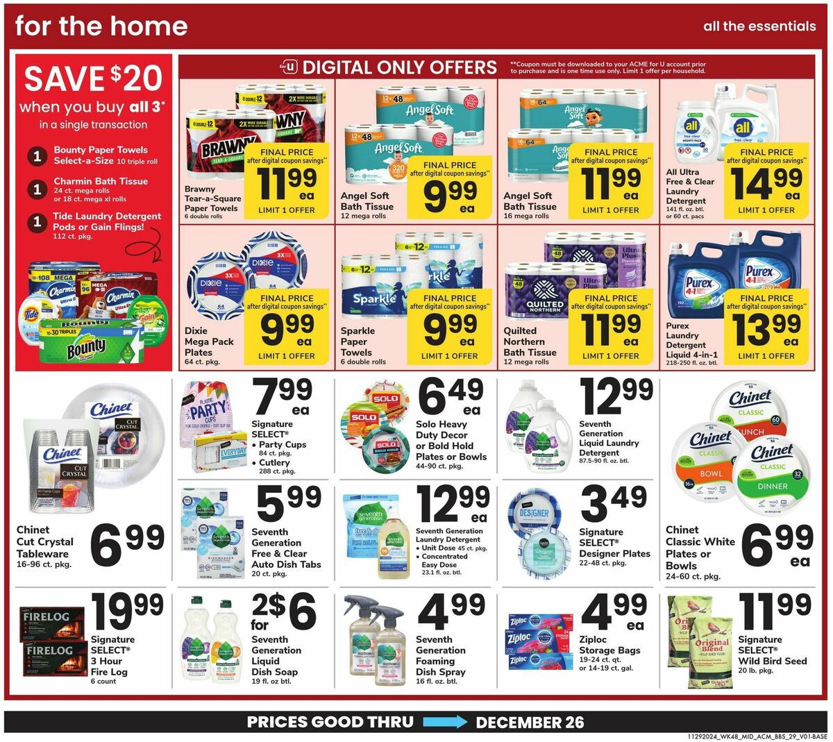 ACME Markets Big Book Savings Weekly Ad from November 29