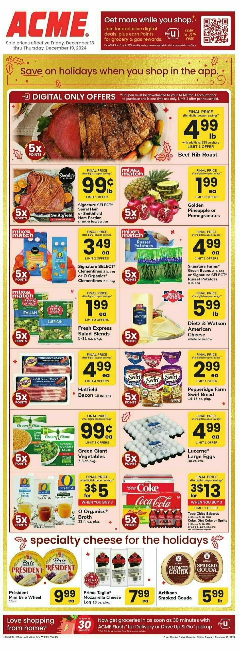 ACME Markets Weekly Ad from December 13