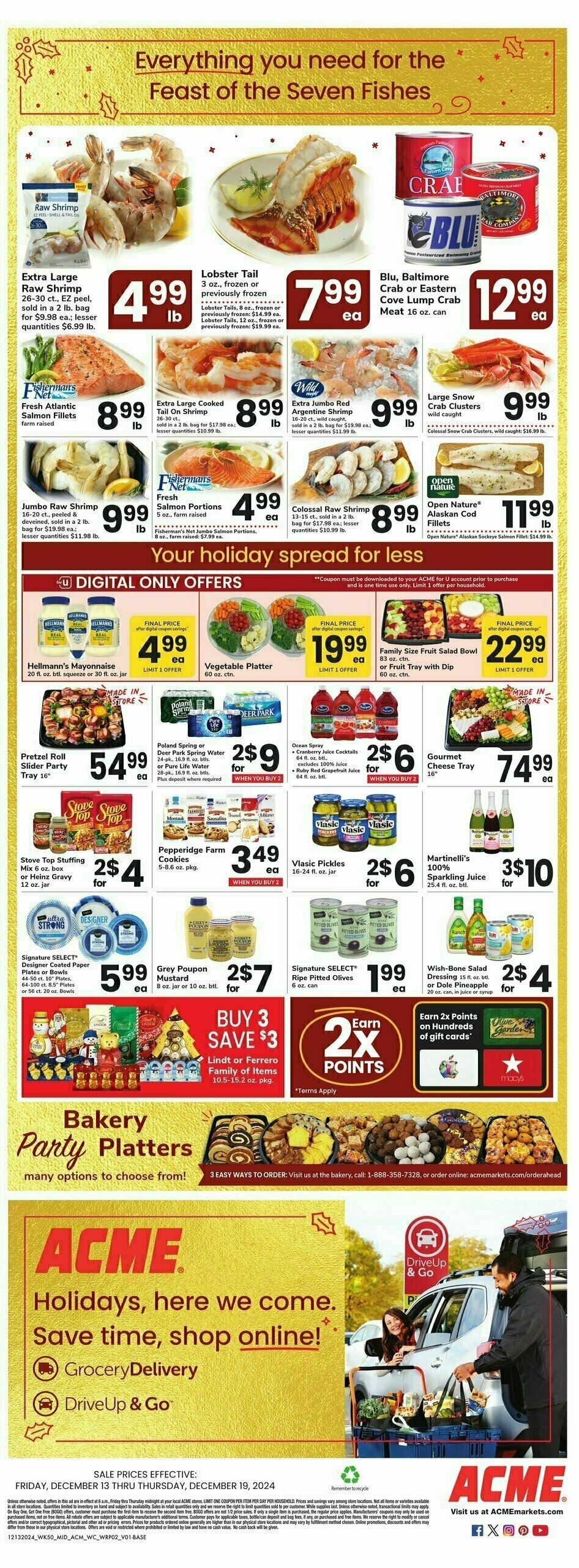 ACME Markets Weekly Ad from December 13