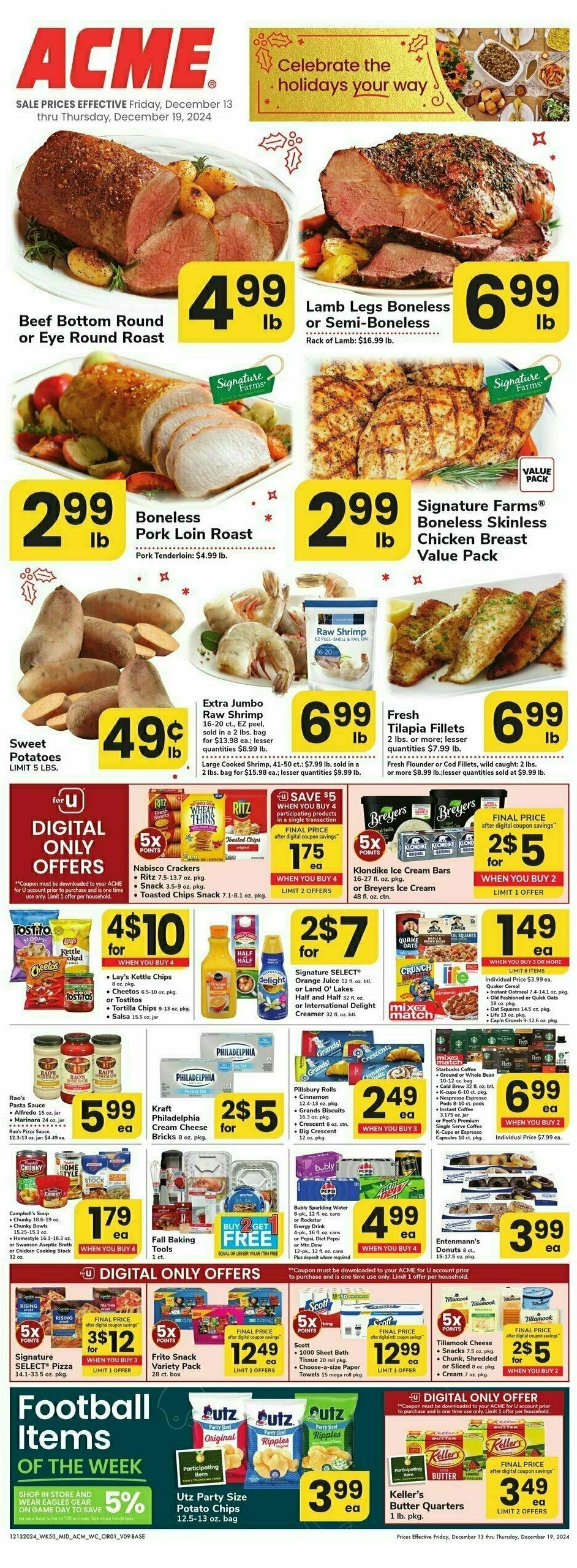 ACME Markets Weekly Ad from December 13