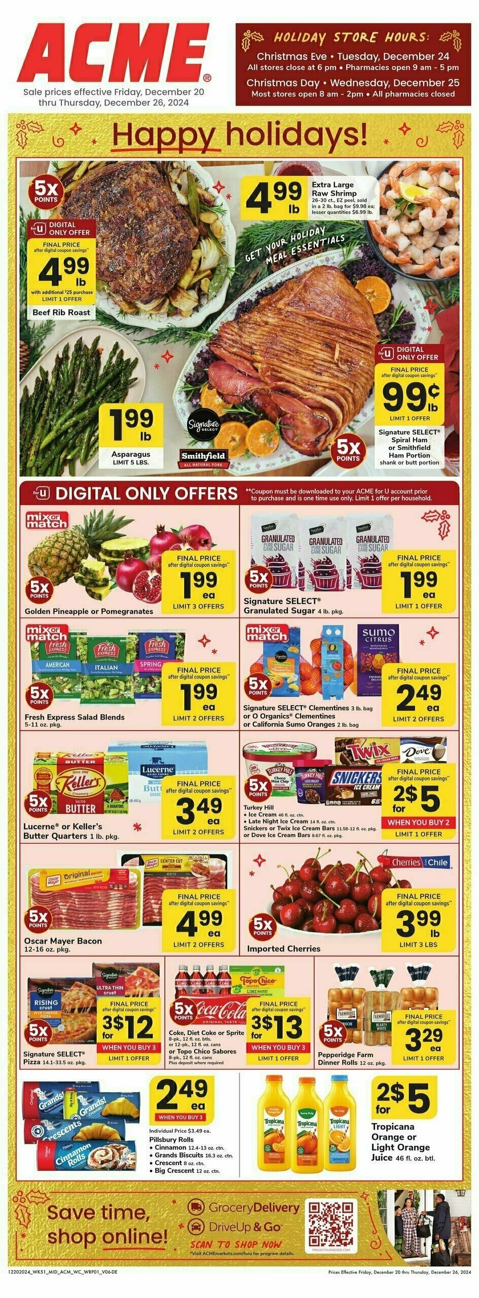 ACME Markets Weekly Ad from December 20