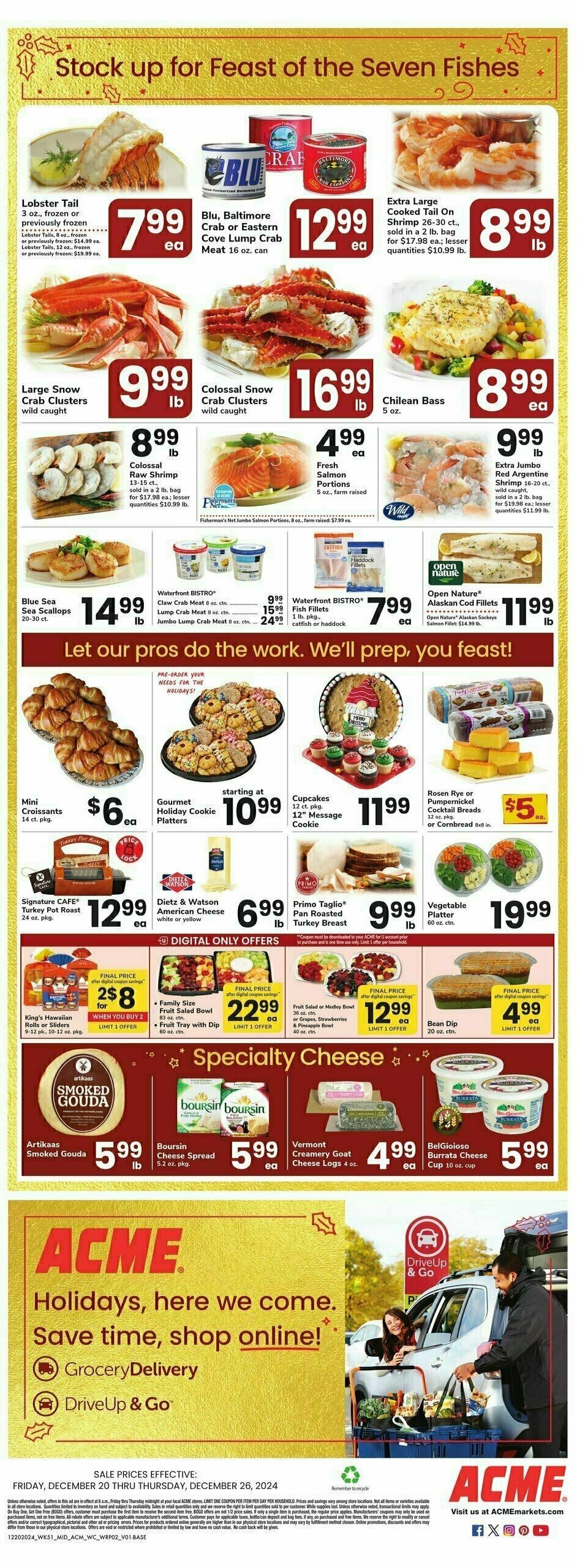 ACME Markets Weekly Ad from December 20