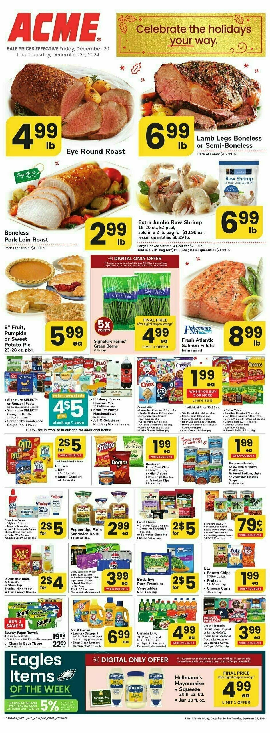 ACME Markets Weekly Ad from December 20