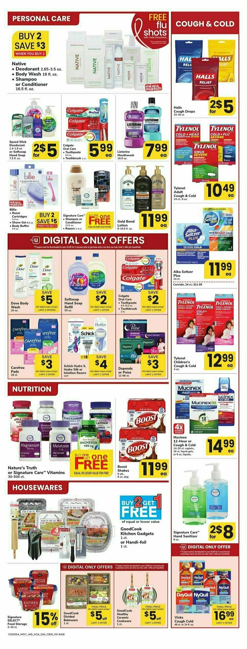 ACME Markets Weekly Ad from December 20