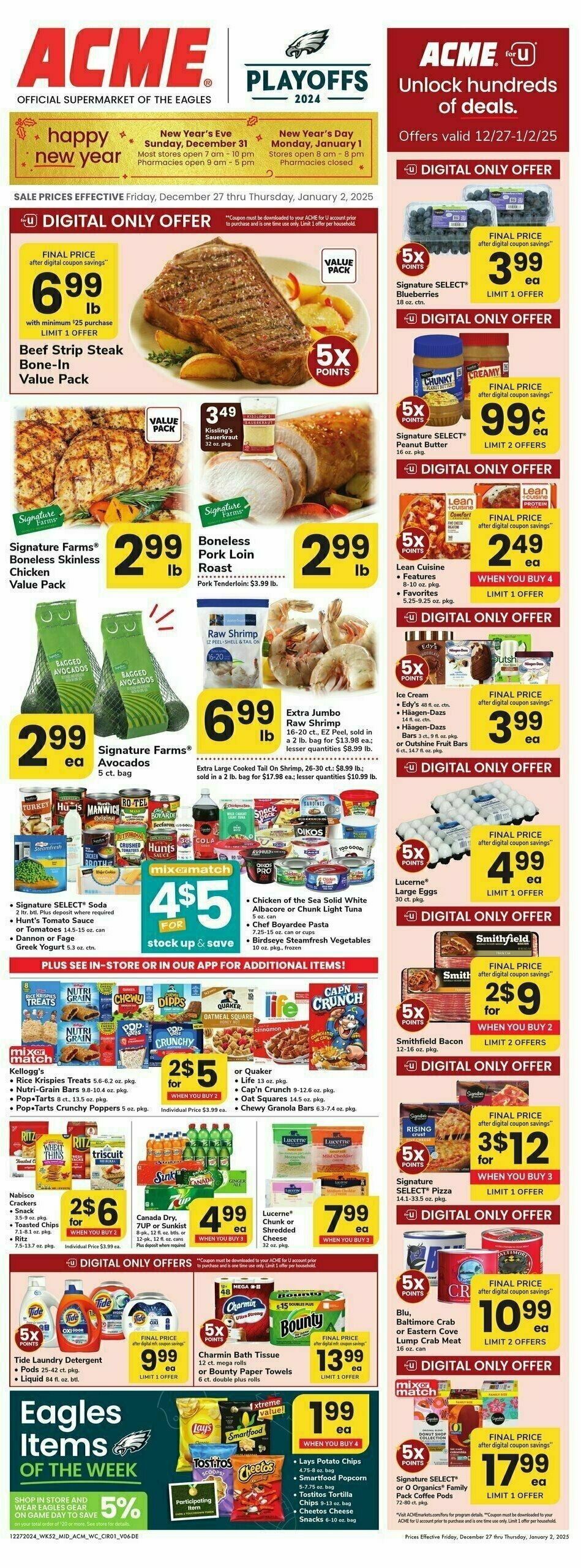 ACME Markets Weekly Ad from December 27