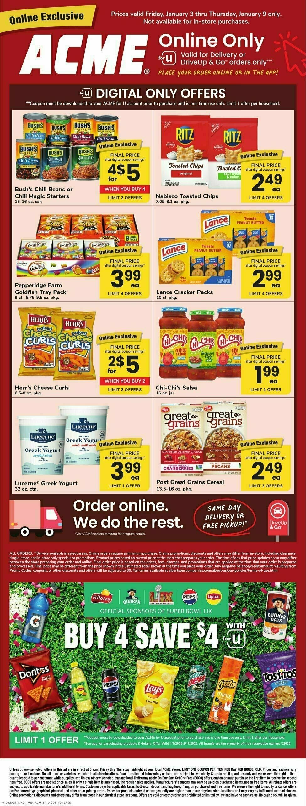 ACME Markets Weekly Ad from January 3