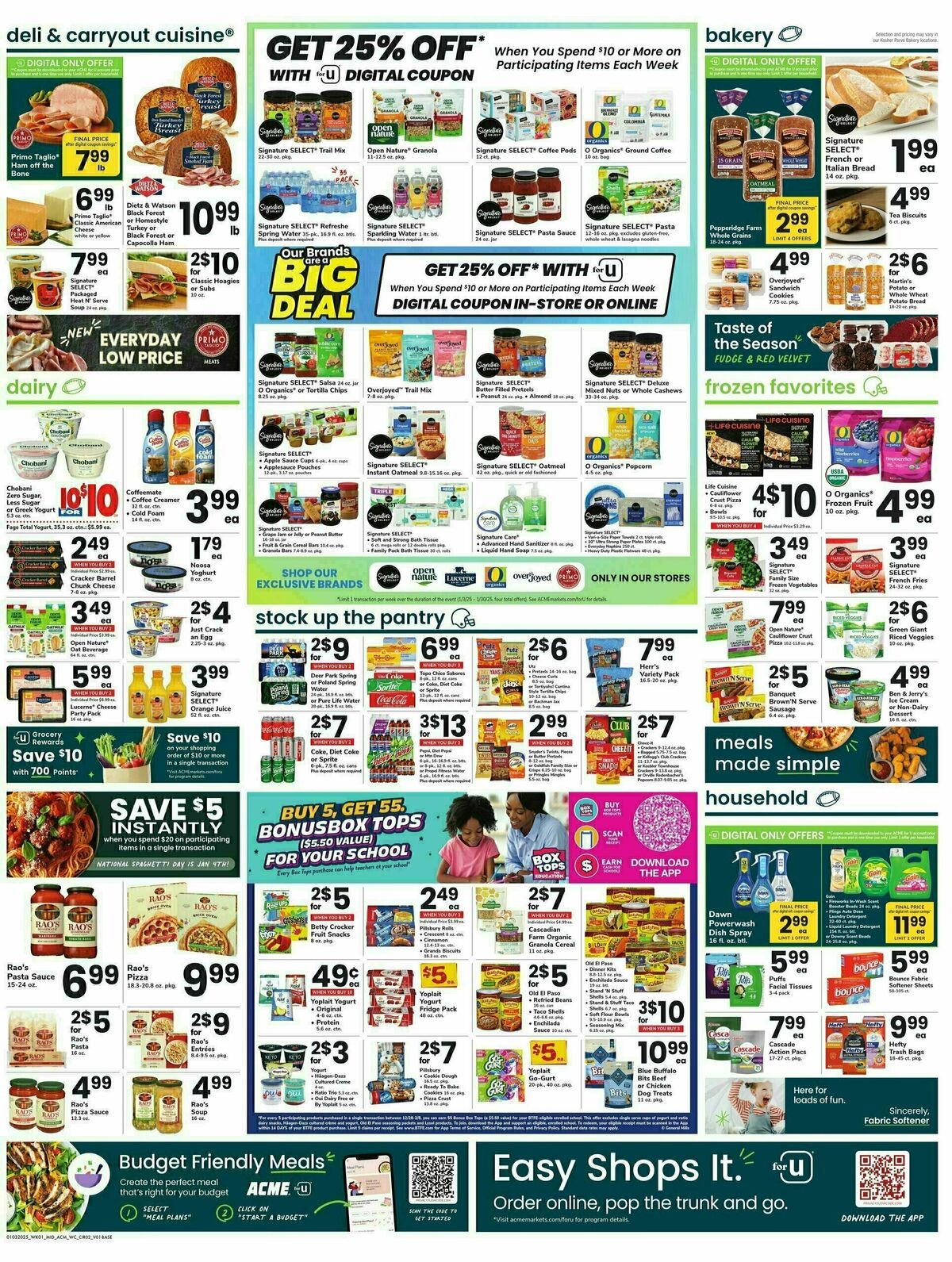 ACME Markets Weekly Ad from January 3