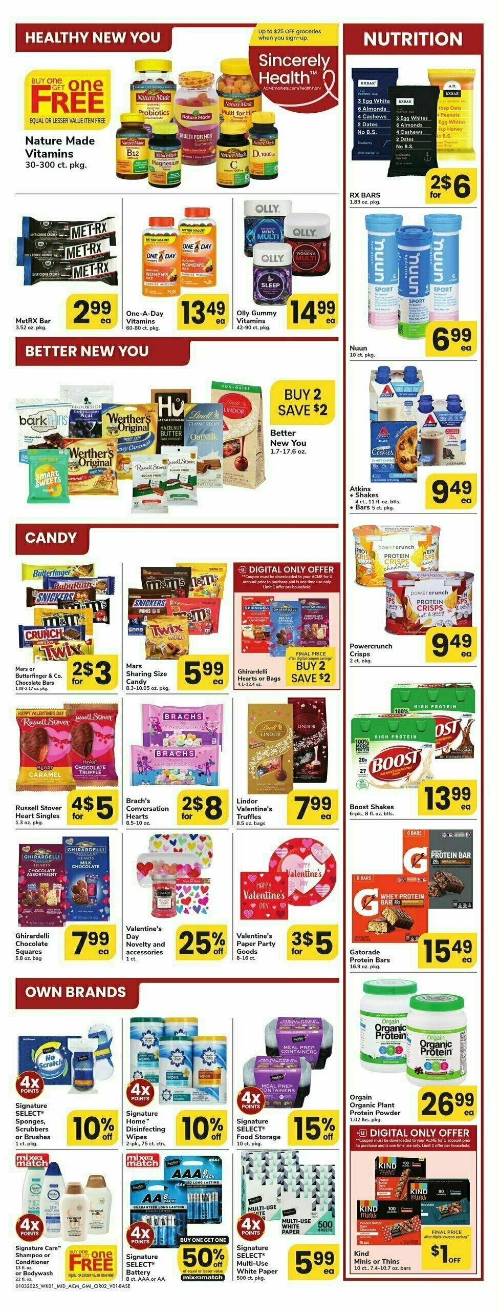 ACME Markets Weekly Ad from January 3