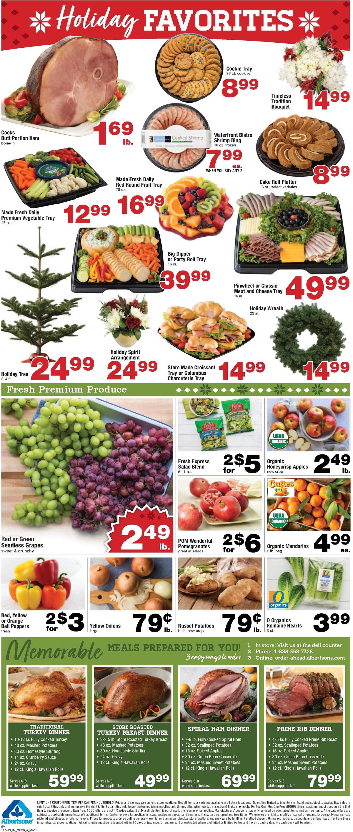 Albertsons Weekly Ad from December 4