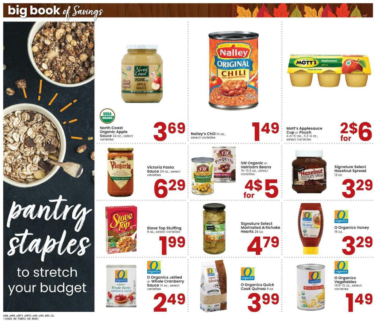 Albertsons Magazine Weekly Ad from November 3