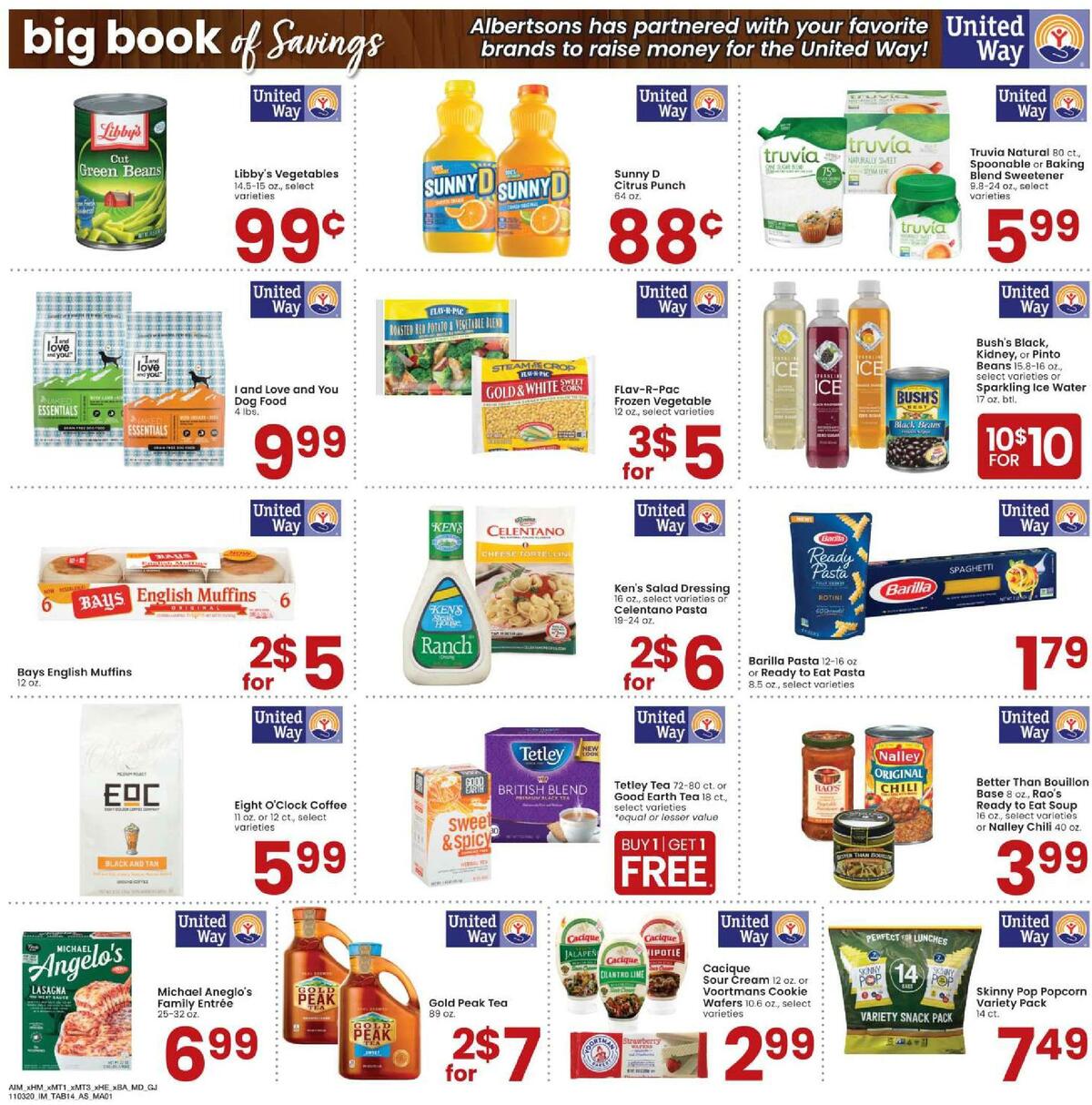 Albertsons Magazine Weekly Ad from November 3