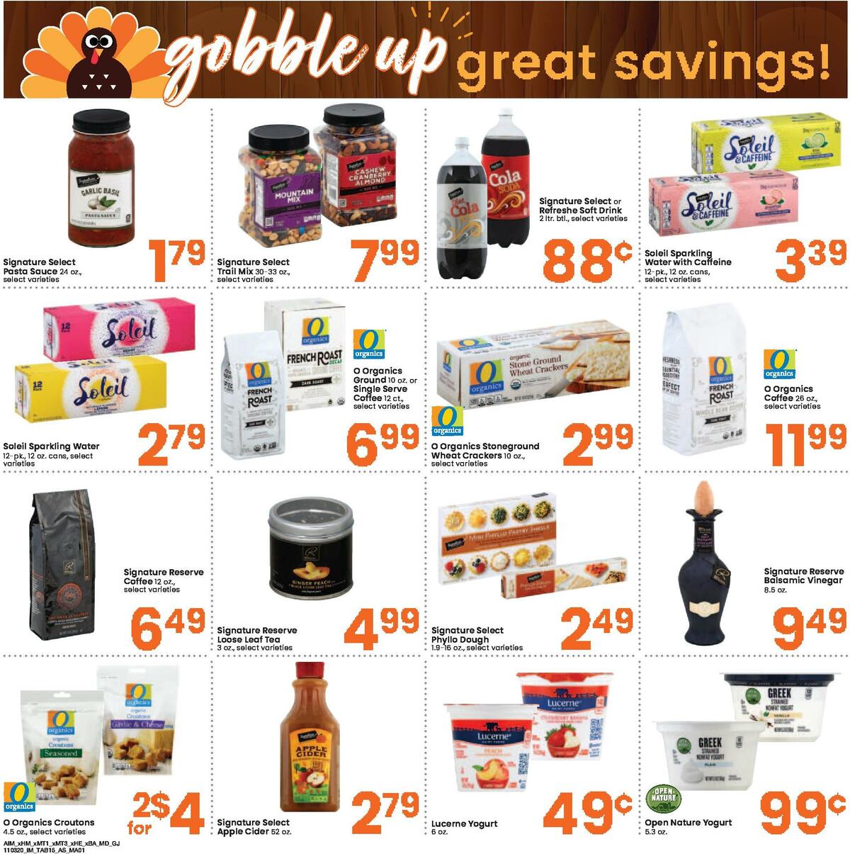 Albertsons Magazine Weekly Ad from November 3