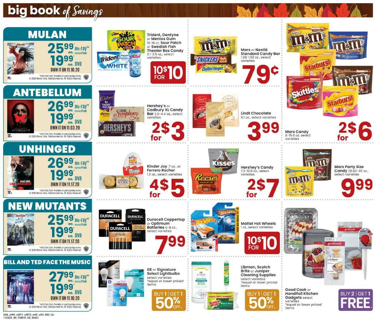 Albertsons Magazine Weekly Ad from November 3