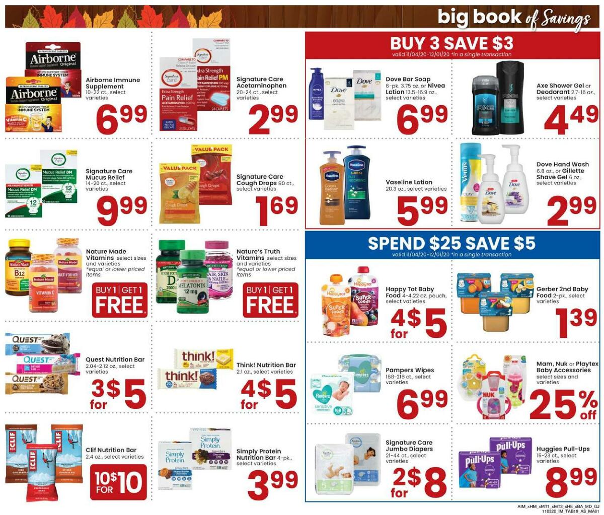 Albertsons Magazine Weekly Ad from November 3