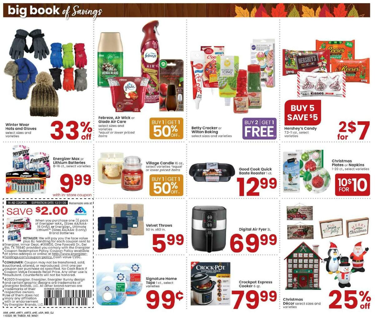 Albertsons Magazine Weekly Ad from November 3