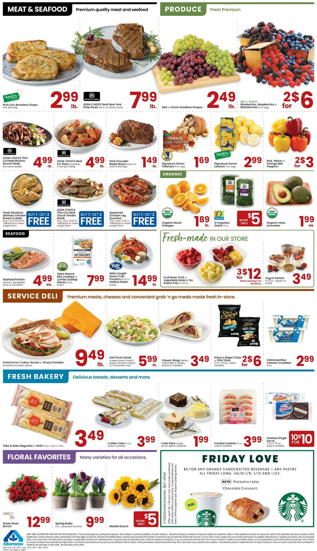 Albertsons Weekly Ad from January 20