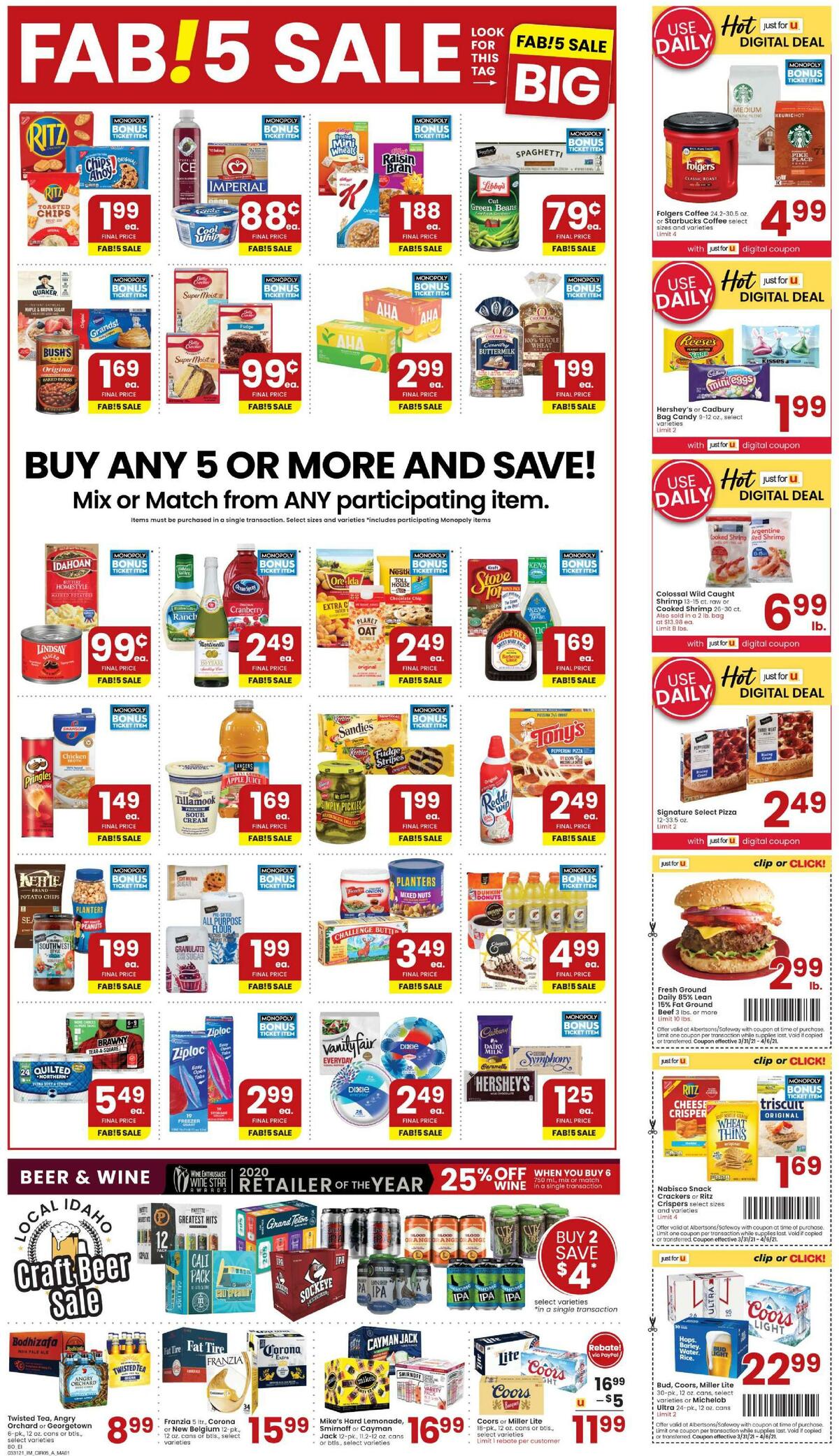 Albertsons Weekly Ad from March 31