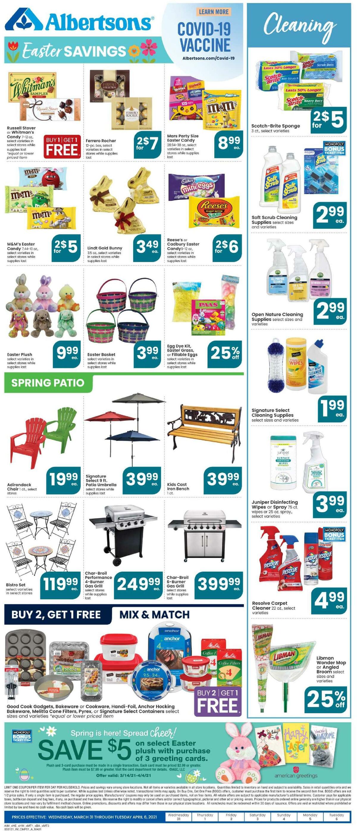 Albertsons Weekly Ad from March 31