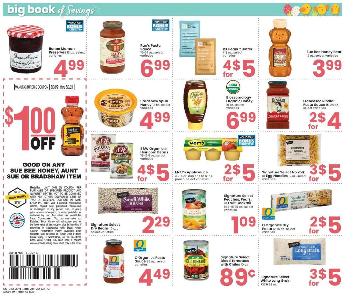 Albertsons Big Book of Savings Weekly Ad from March 30