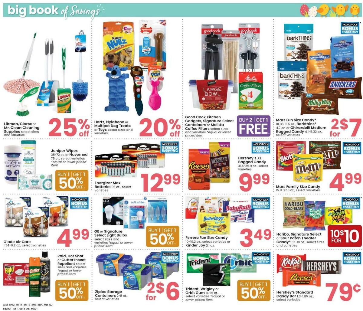 Albertsons Big Book of Savings Weekly Ad from March 30