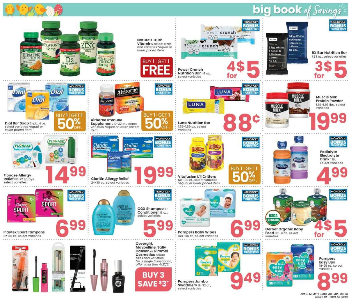 Albertsons Big Book of Savings Weekly Ad from March 30