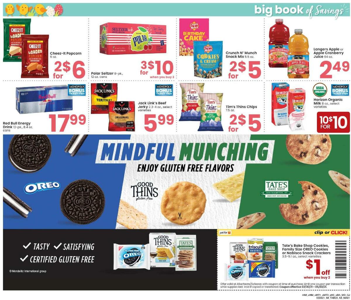 Albertsons Big Book of Savings Weekly Ad from March 30