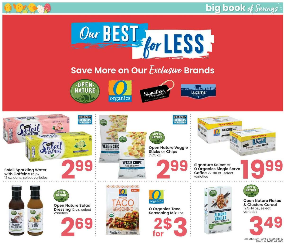 Albertsons Big Book of Savings Weekly Ad from March 30