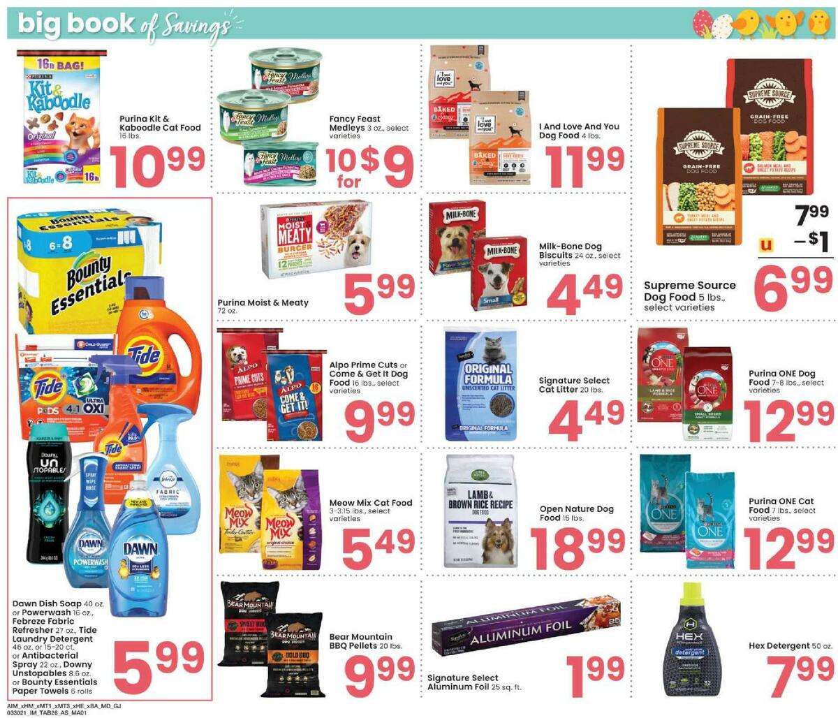 Albertsons Big Book of Savings Weekly Ad from March 30