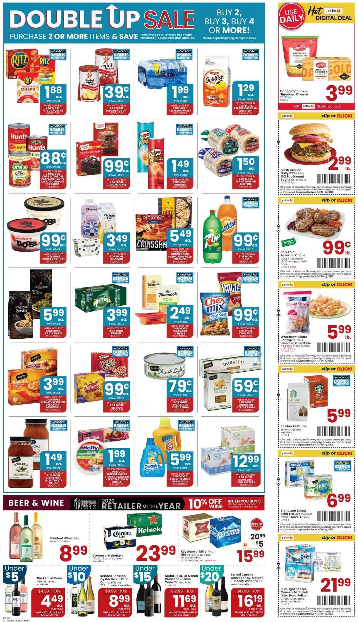 Albertsons Weekly Ad from April 14