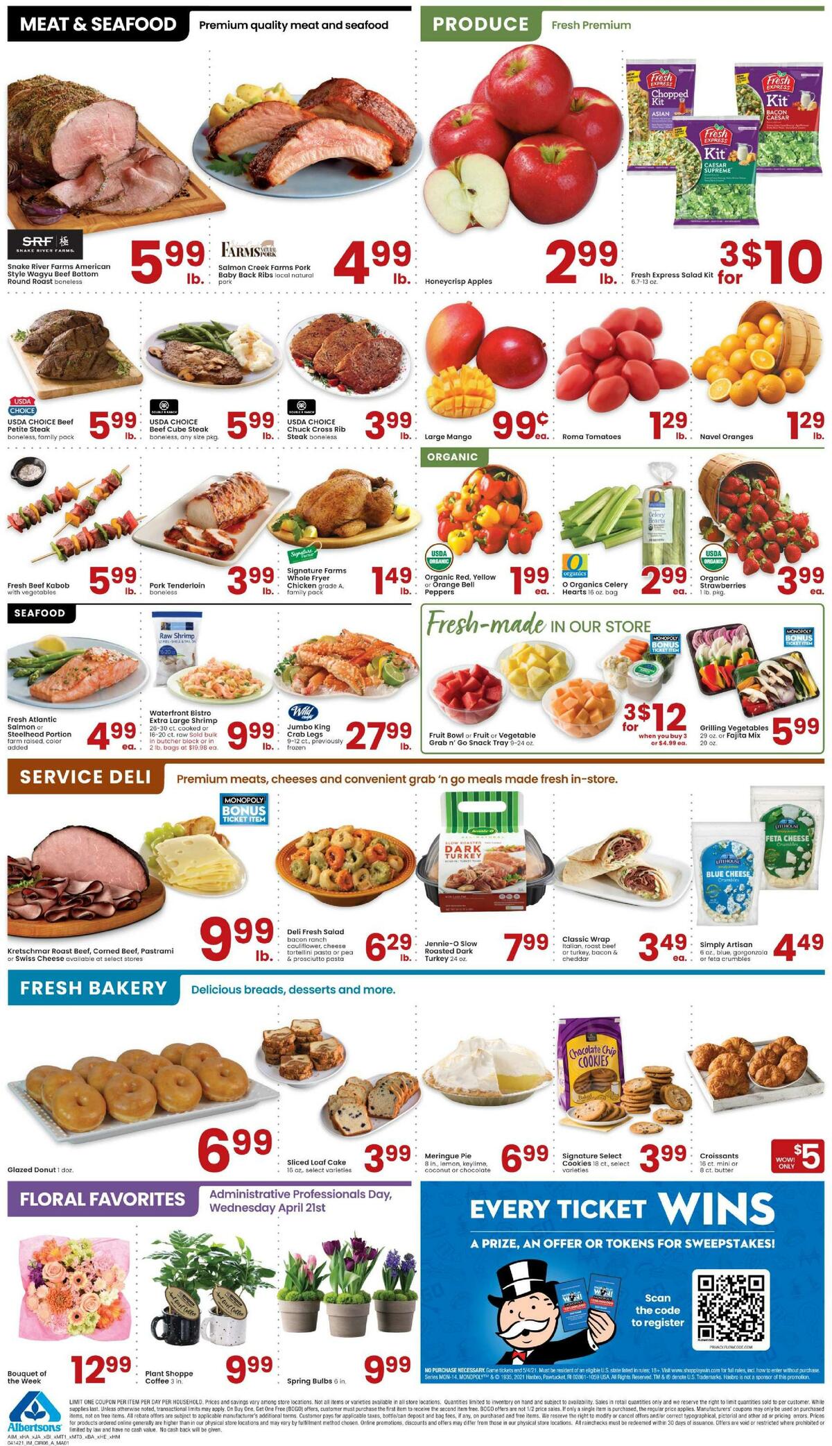 Albertsons Weekly Ad from April 14