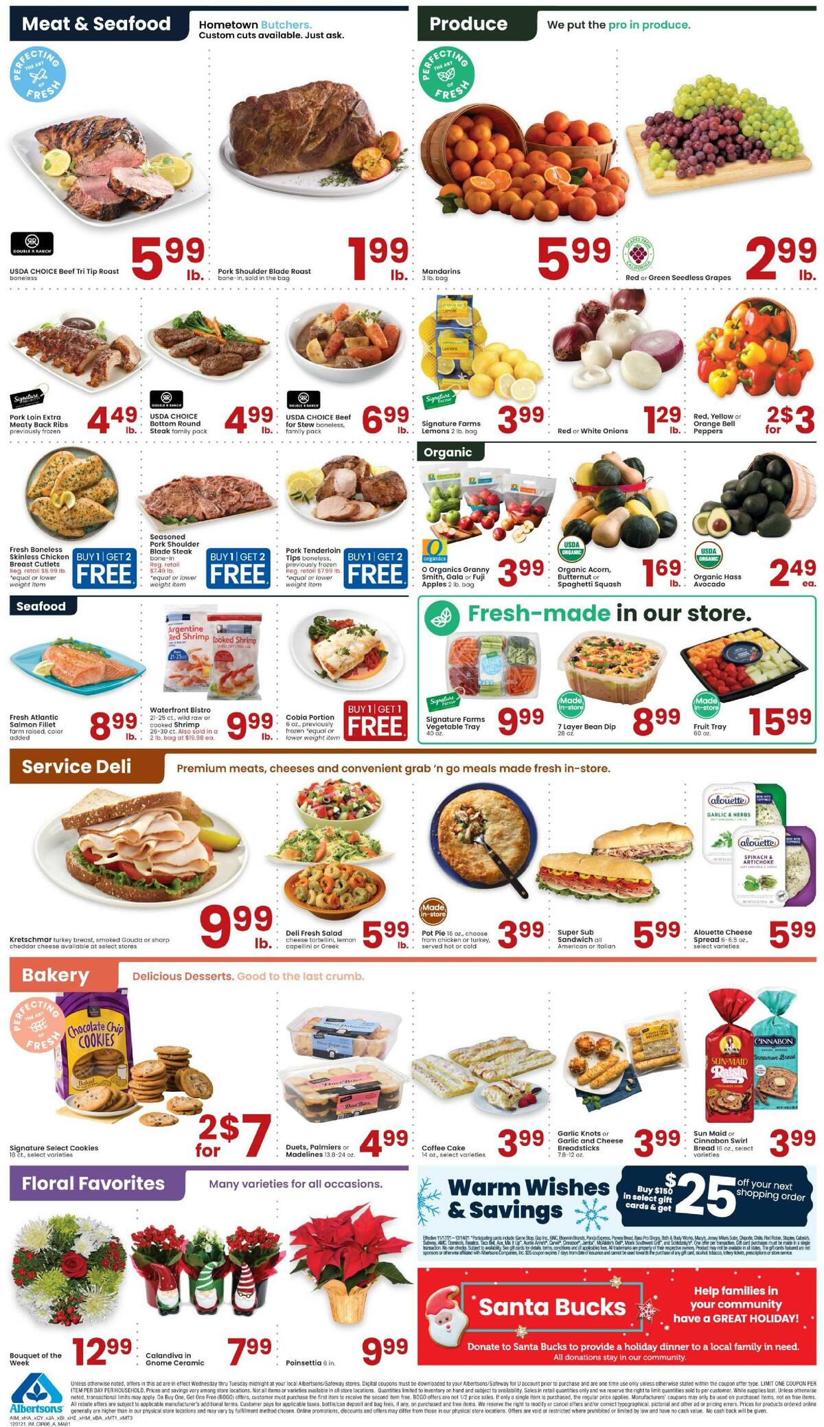 Albertsons Weekly Ad from December 1