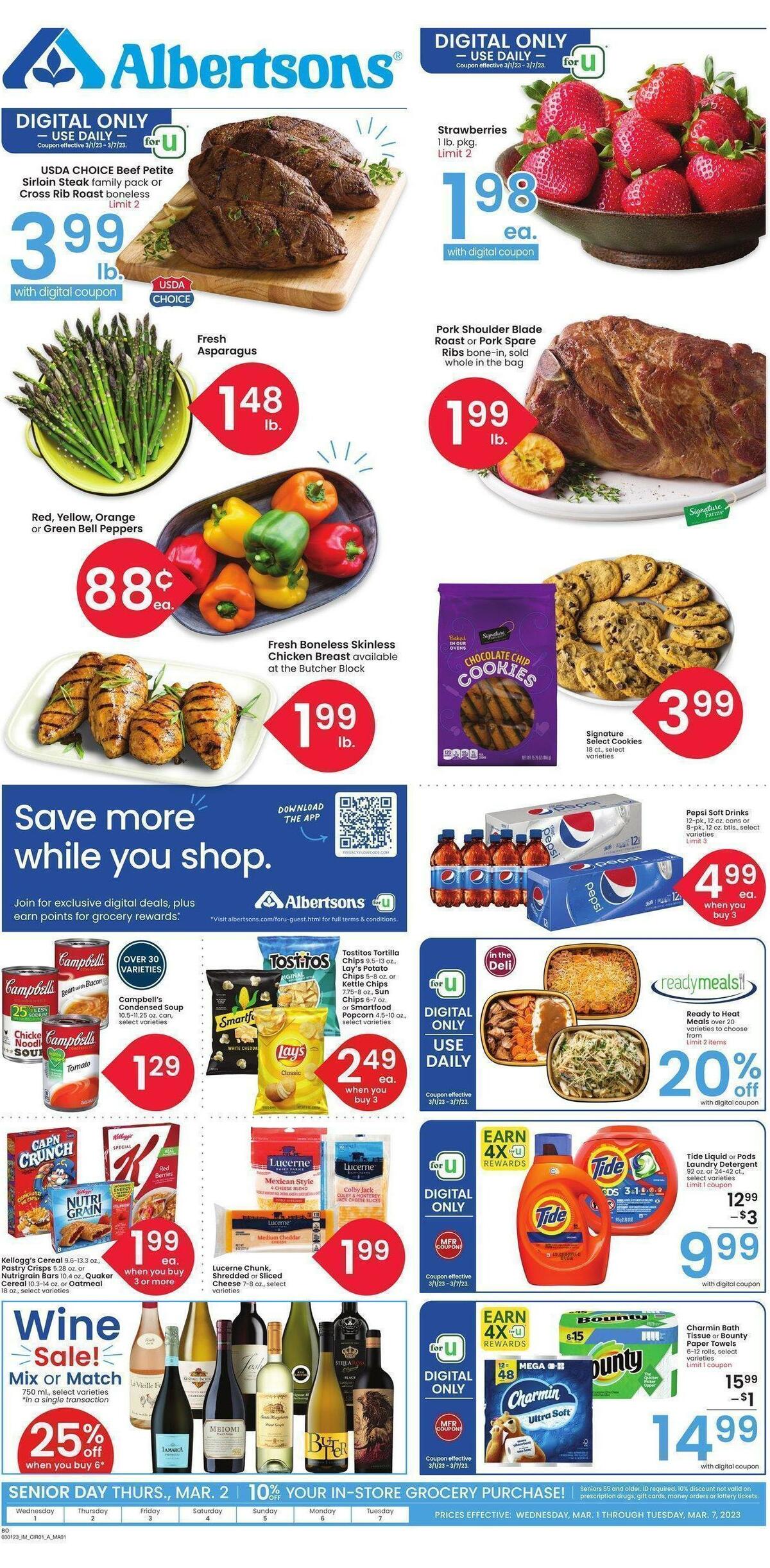 Albertsons Weekly Ad from March 1