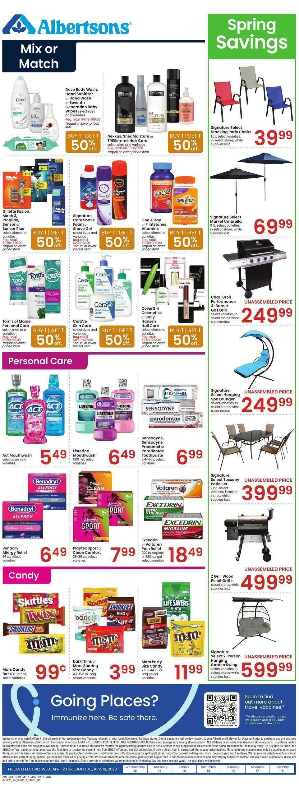 Albertsons Weekly Ad from April 12