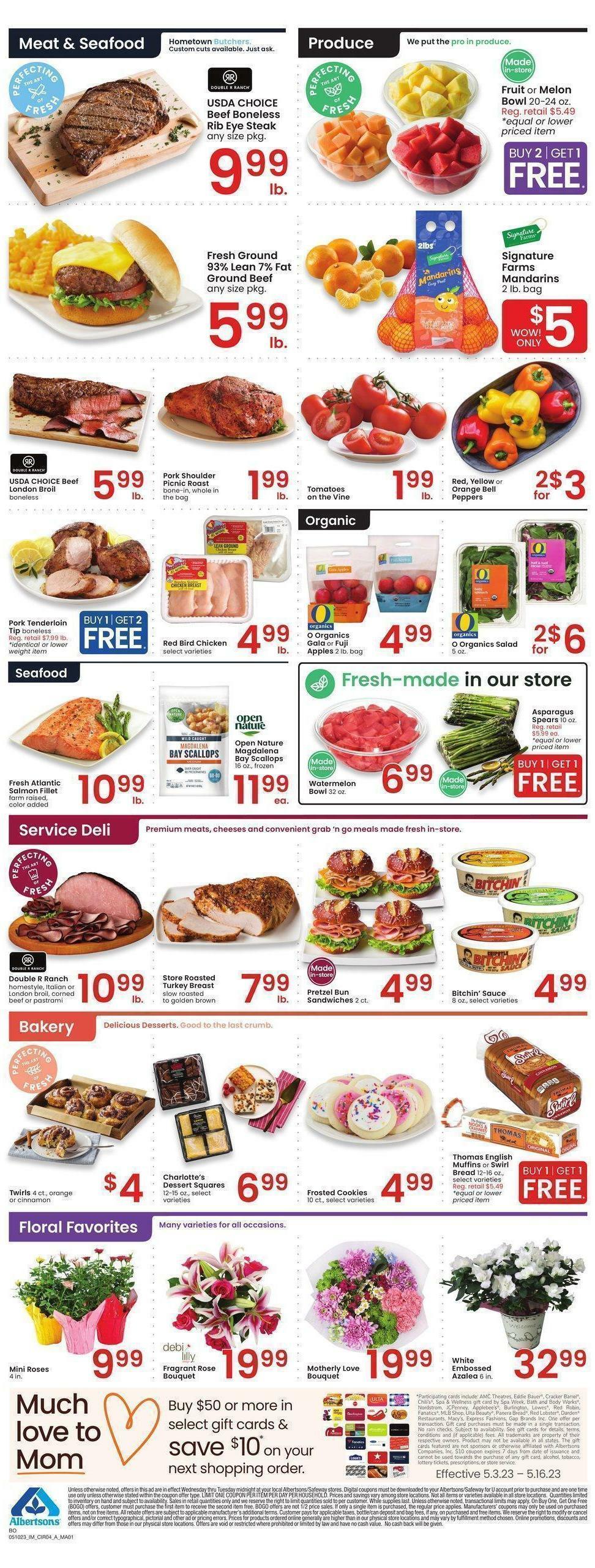 Albertsons Weekly Ad from May 10