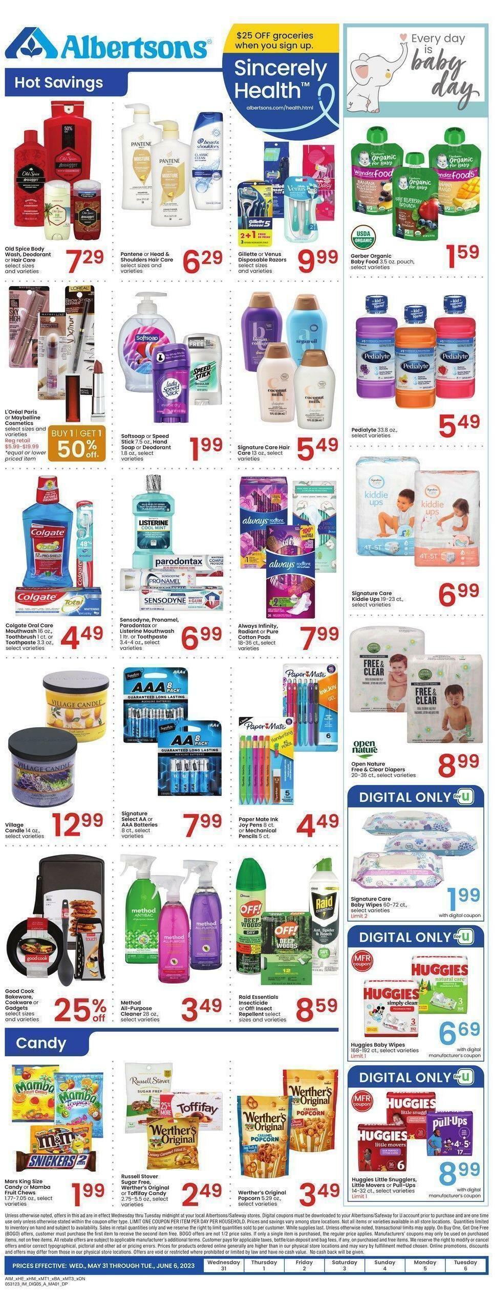 Albertsons Weekly Ad from May 31