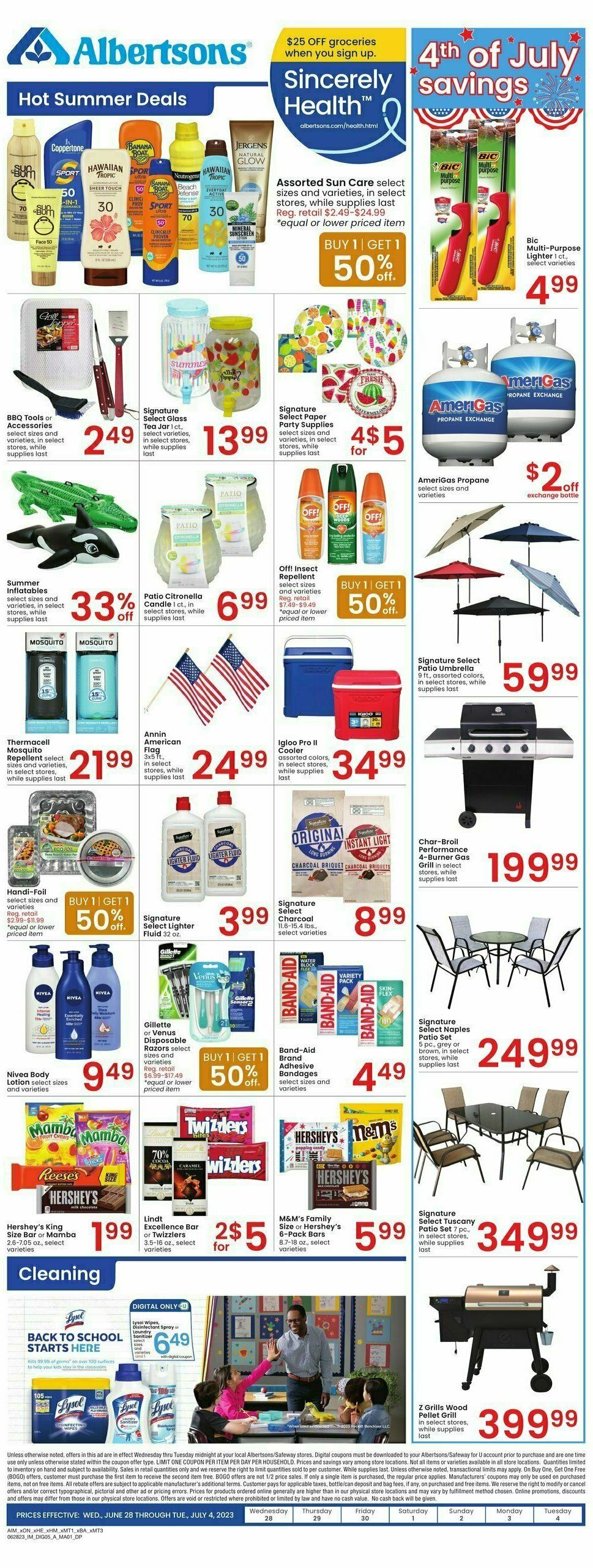 Albertsons Weekly Ad from June 28