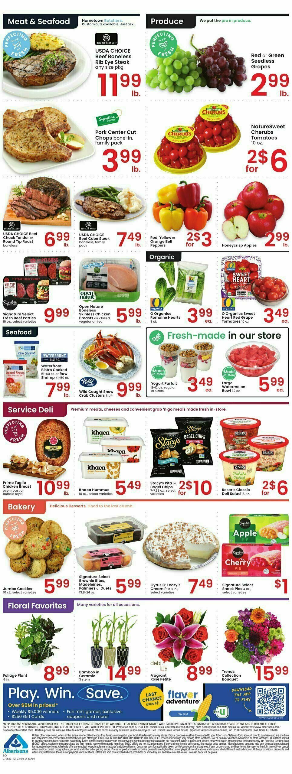 Albertsons Weekly Ad from July 26