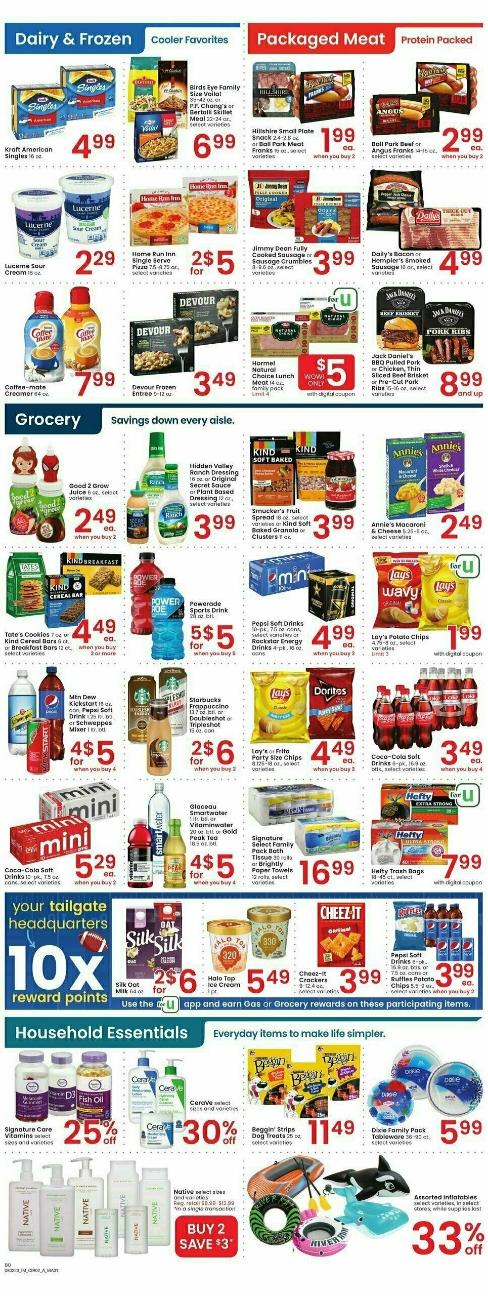 Albertsons Weekly Ad from August 2